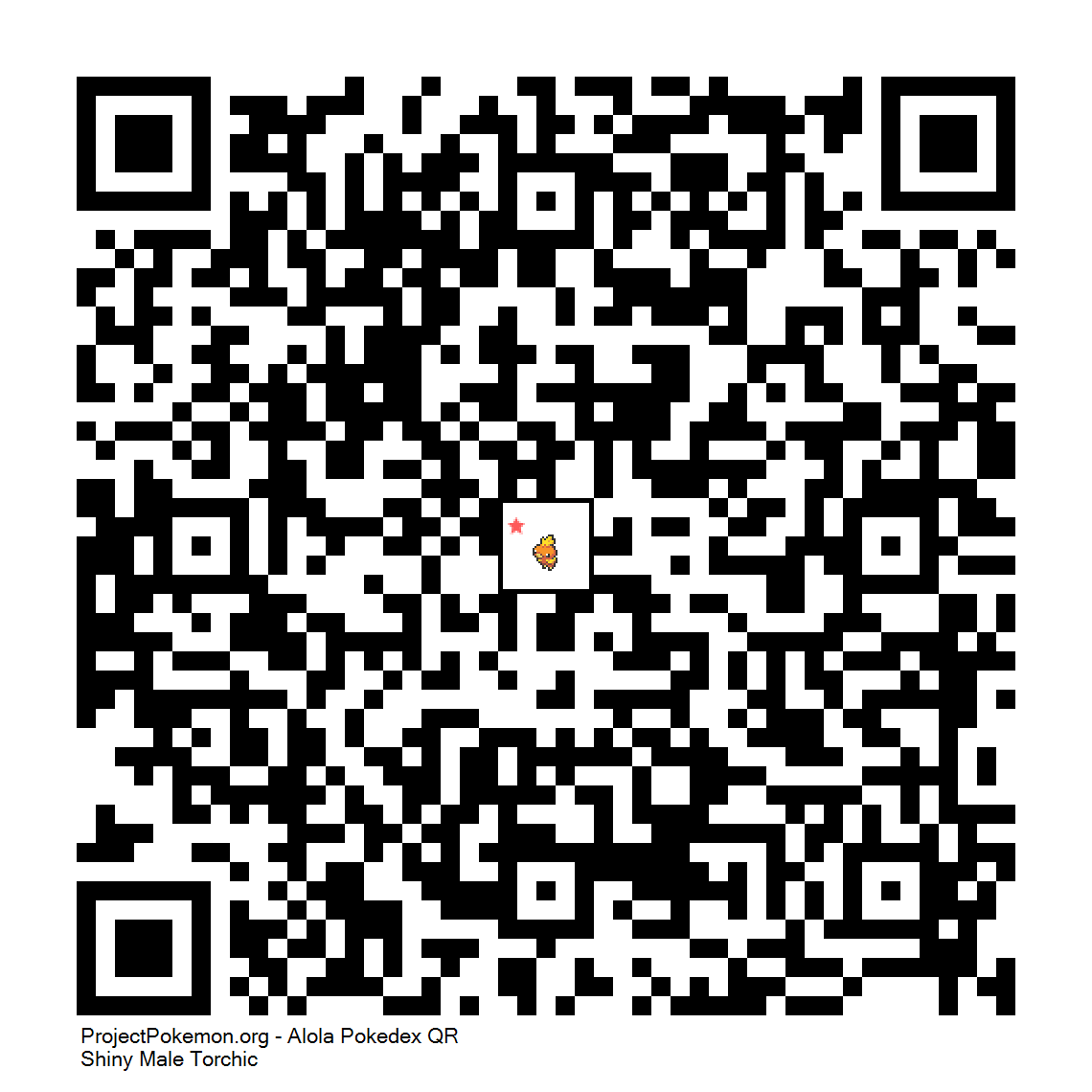 Cdigo QR de Torchic variocolor